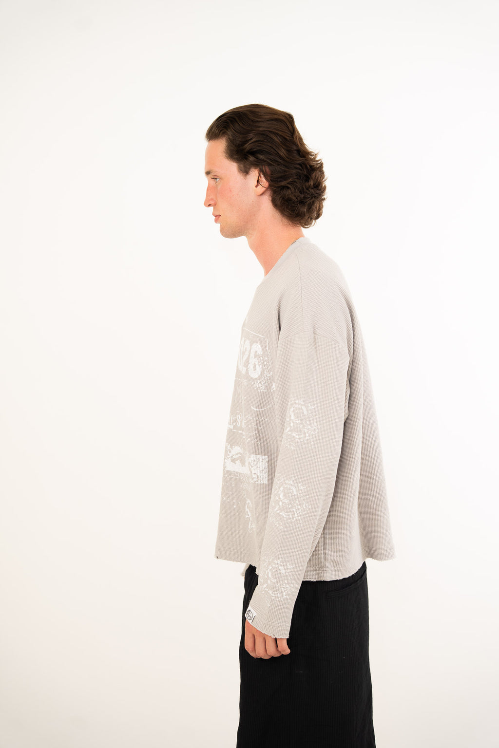 Waysu Grey Long sleeve