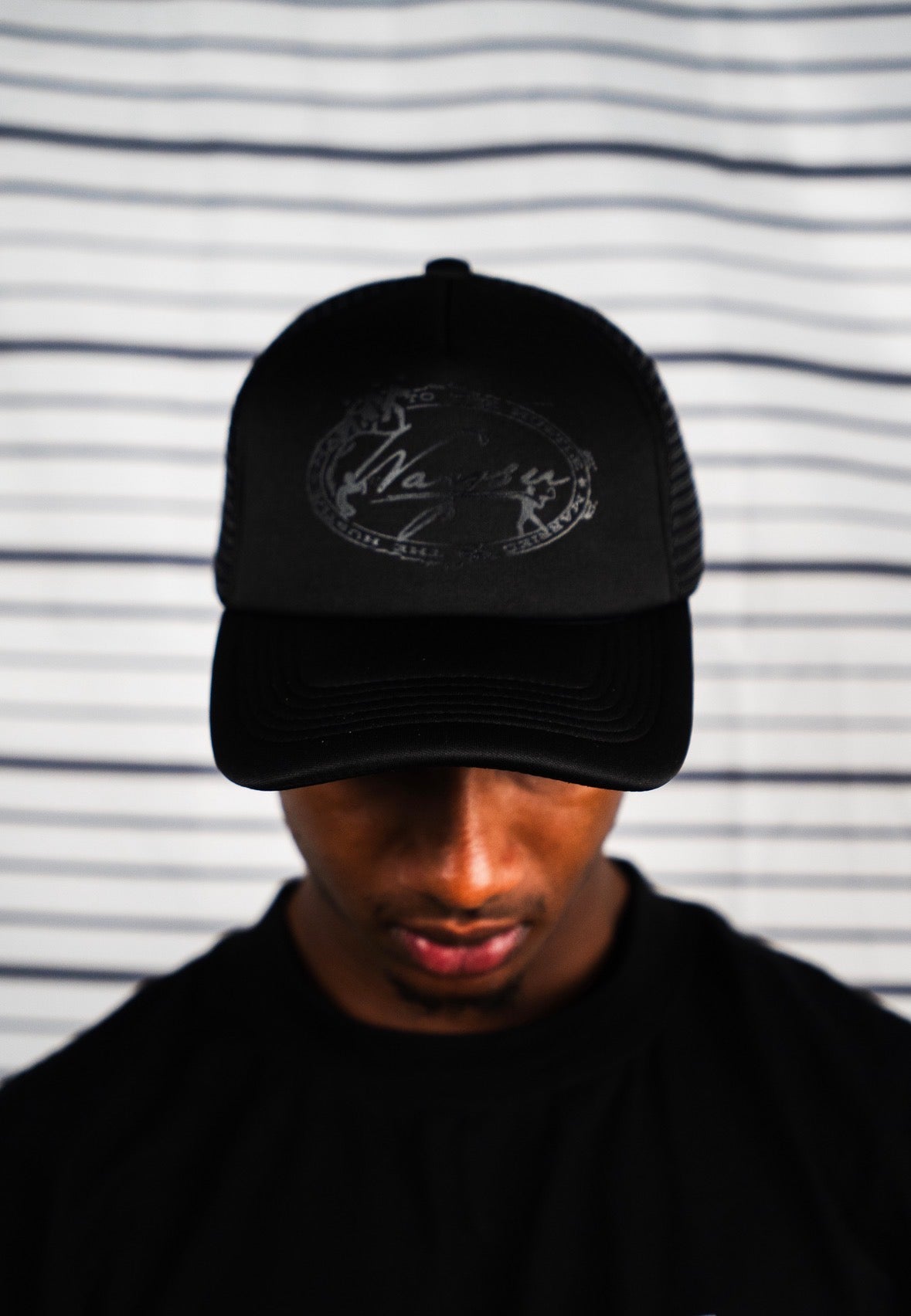 Triple Black Waysu Trucker