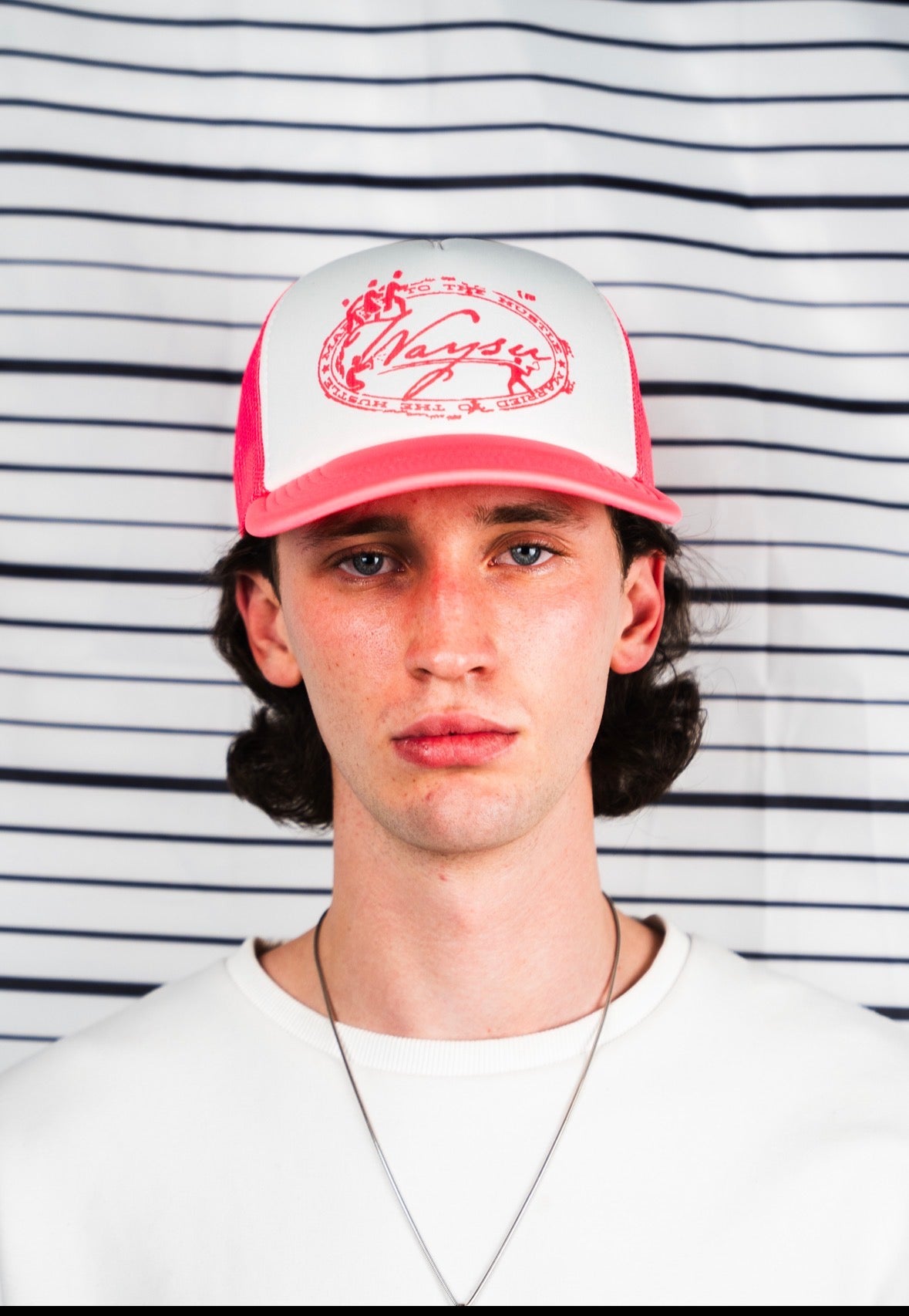 Pink Waysu Trucker