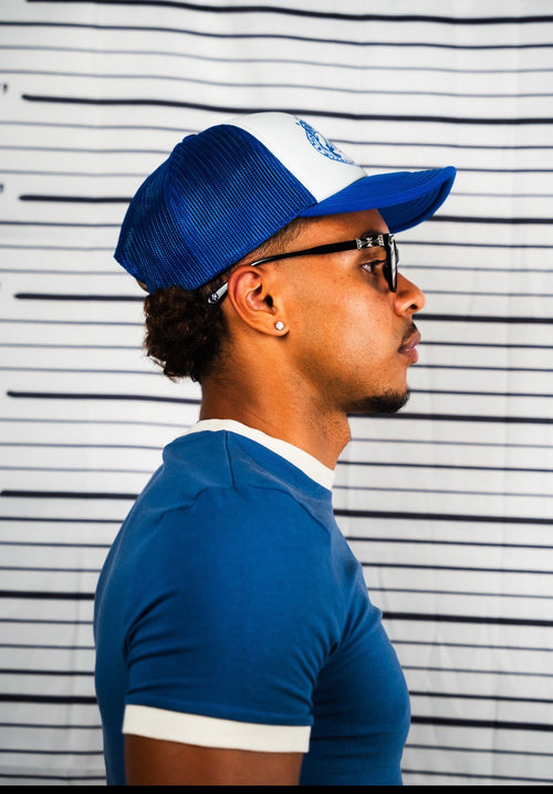 Blue Waysu Trucker