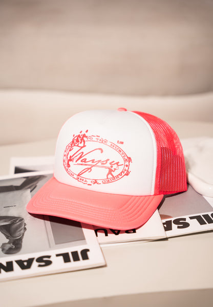 Pink Waysu Trucker