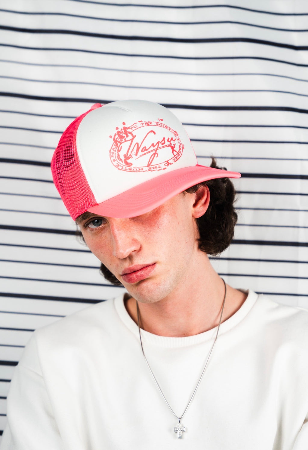 Pink Waysu Trucker
