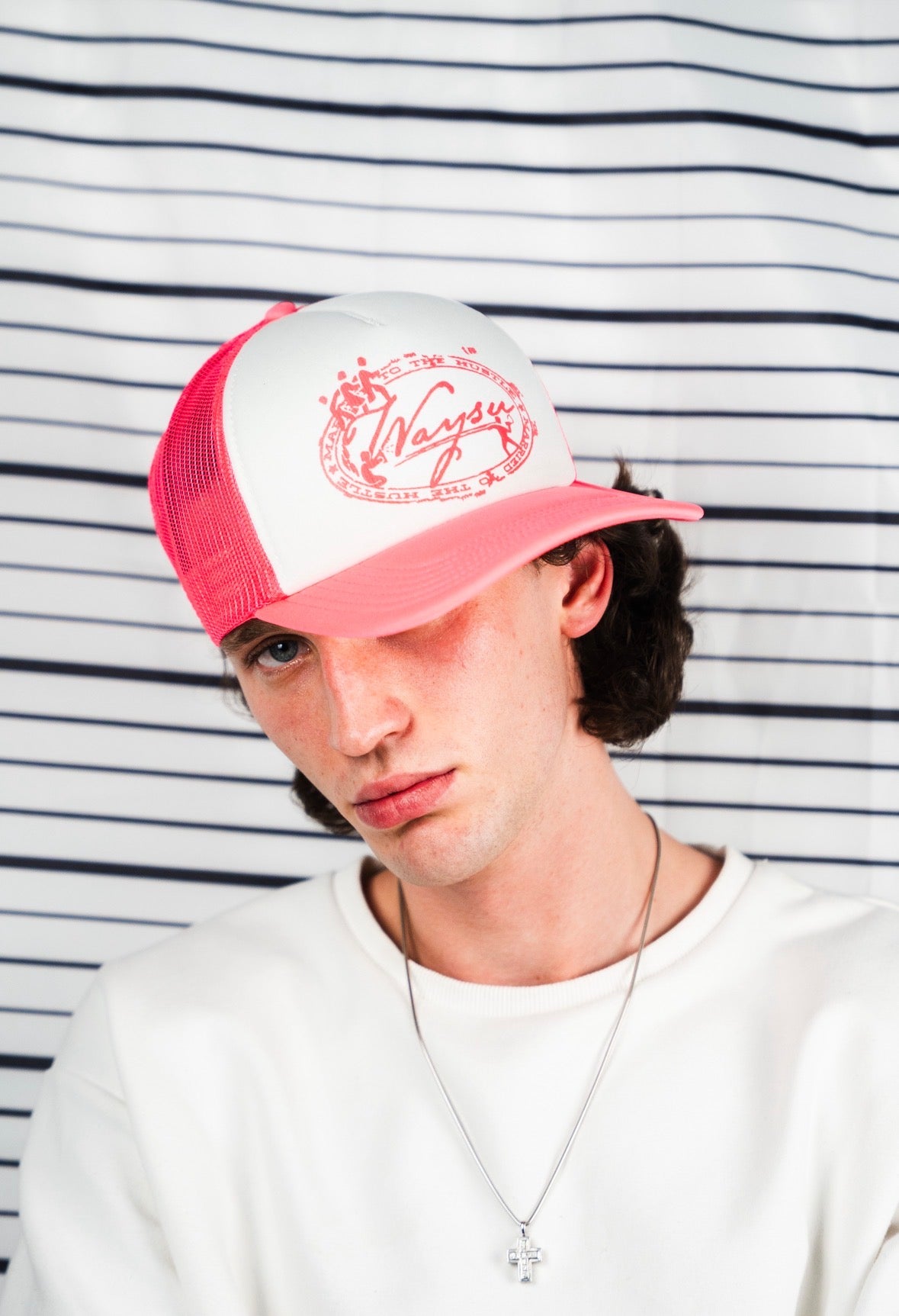 Pink Waysu Trucker
